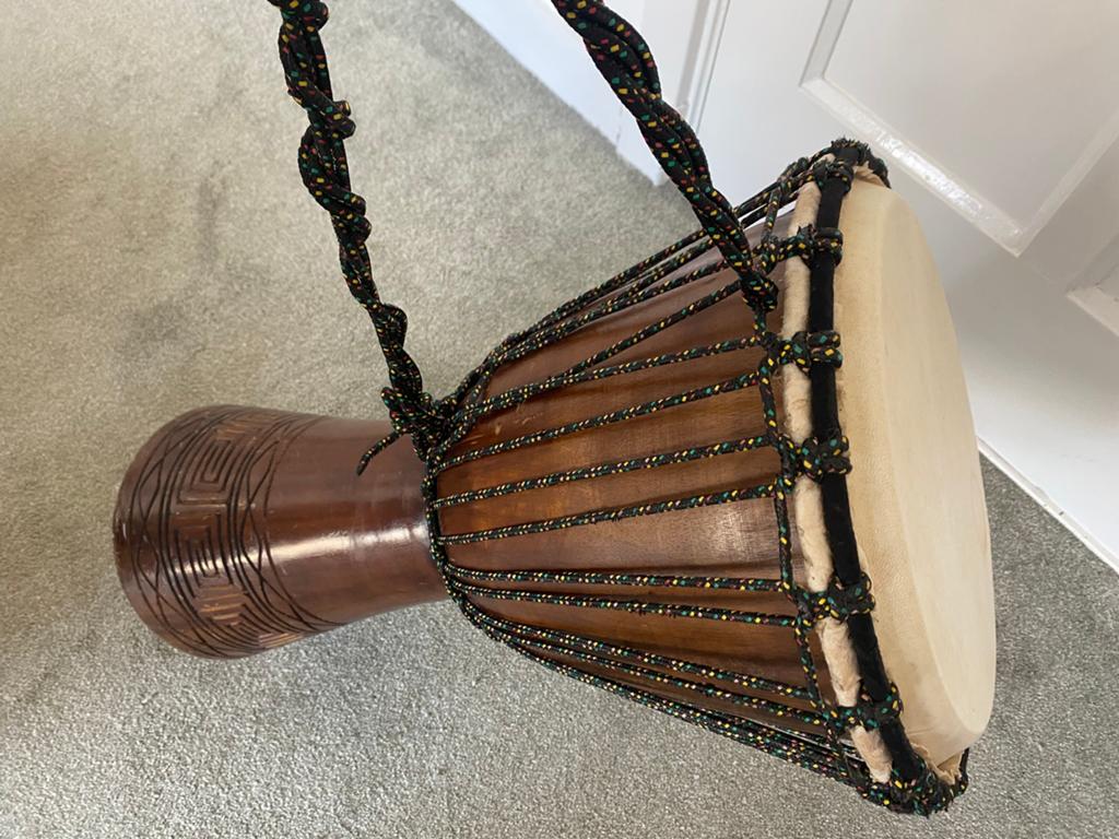 Djembé, Muziek en Instrumenten, Percussie, Ophalen of Verzenden, Zo goed als nieuw