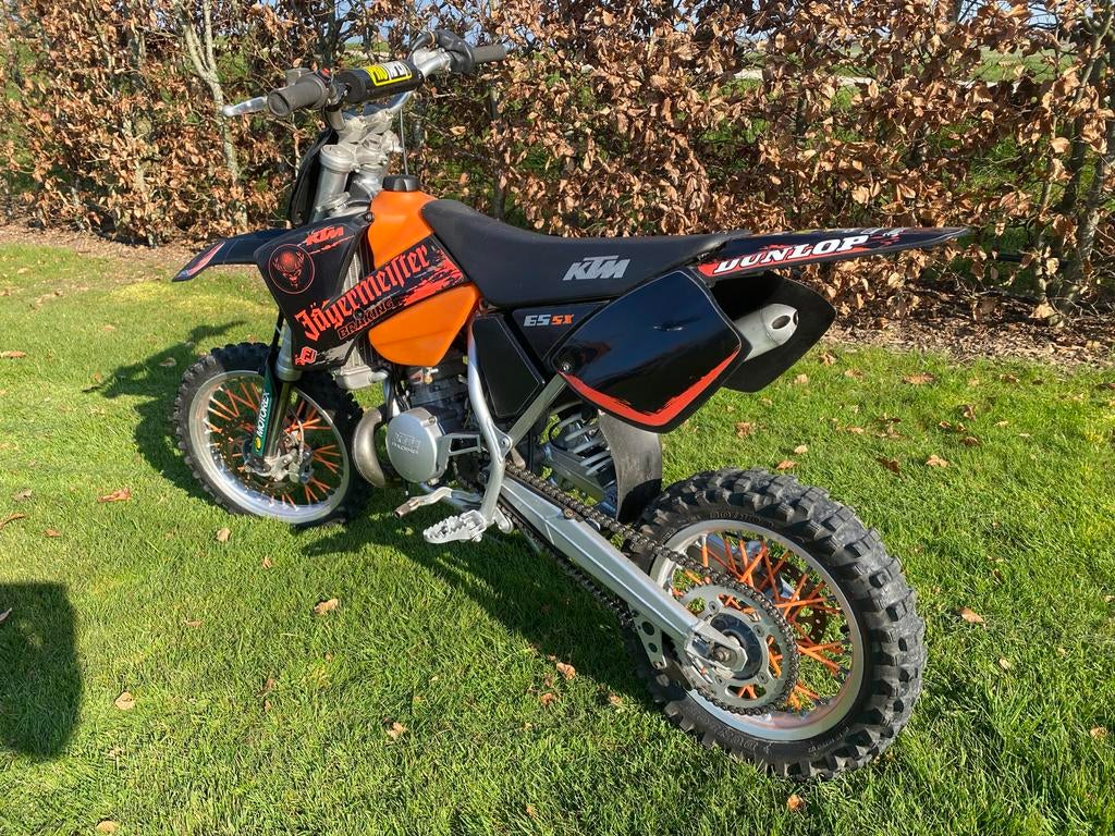 KTM 65 SX - Unieke Crossmotor met Pro MX Tuning, Motoren, Occasion, Electronisch instelbare dempers, 65 cc, Particulier