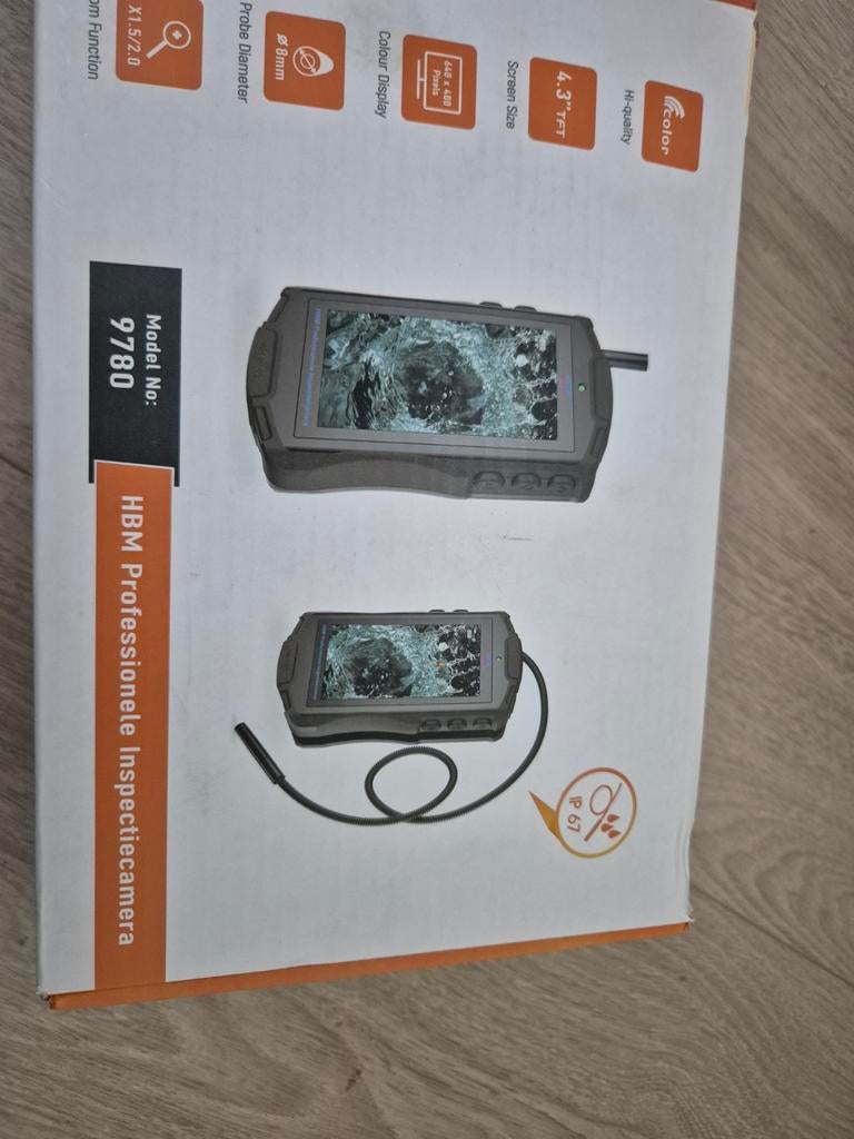 HBM Professionele Inspectiecamera - Zo goed als nieuw, Ophalen of Verzenden