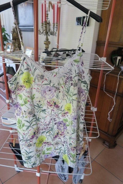 Topje bloemenprint Promod mt 42, Kleding | Dames, Overige kleuren, Maat 42/44 (L), Nieuw, Zonder mouw
