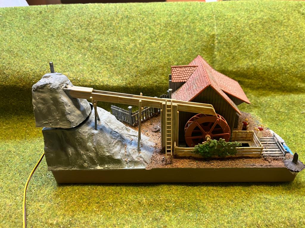 Faller watermolen, Hobby en Vrije tijd, Ophalen of Verzenden, Gelijkstroom of Wisselstroom, Brug, Tunnel of Gebouw, Overige merken