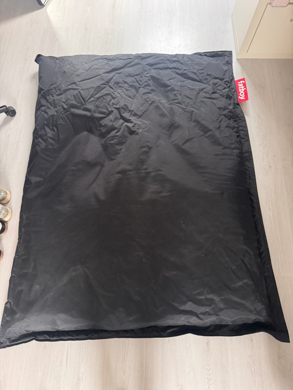 Fatboy zitzak - zwart - 170x130 cm, Huis en Inrichting, Zitzakken, Ophalen, Gebruikt, Zwart
