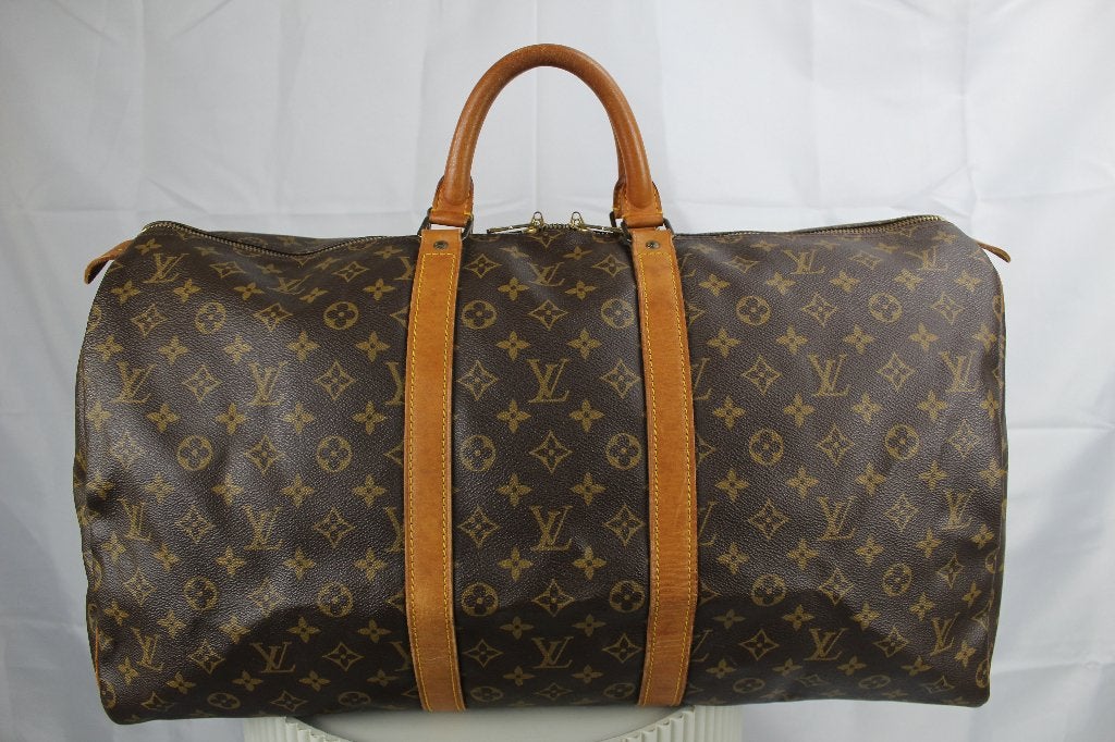 Louis Vuitton Keepall 55 - 1301, Sieraden, Tassen en Uiterlijk, Tassen | Reistassen en Weekendtassen, 40 tot 60 cm, 30 cm of meer
