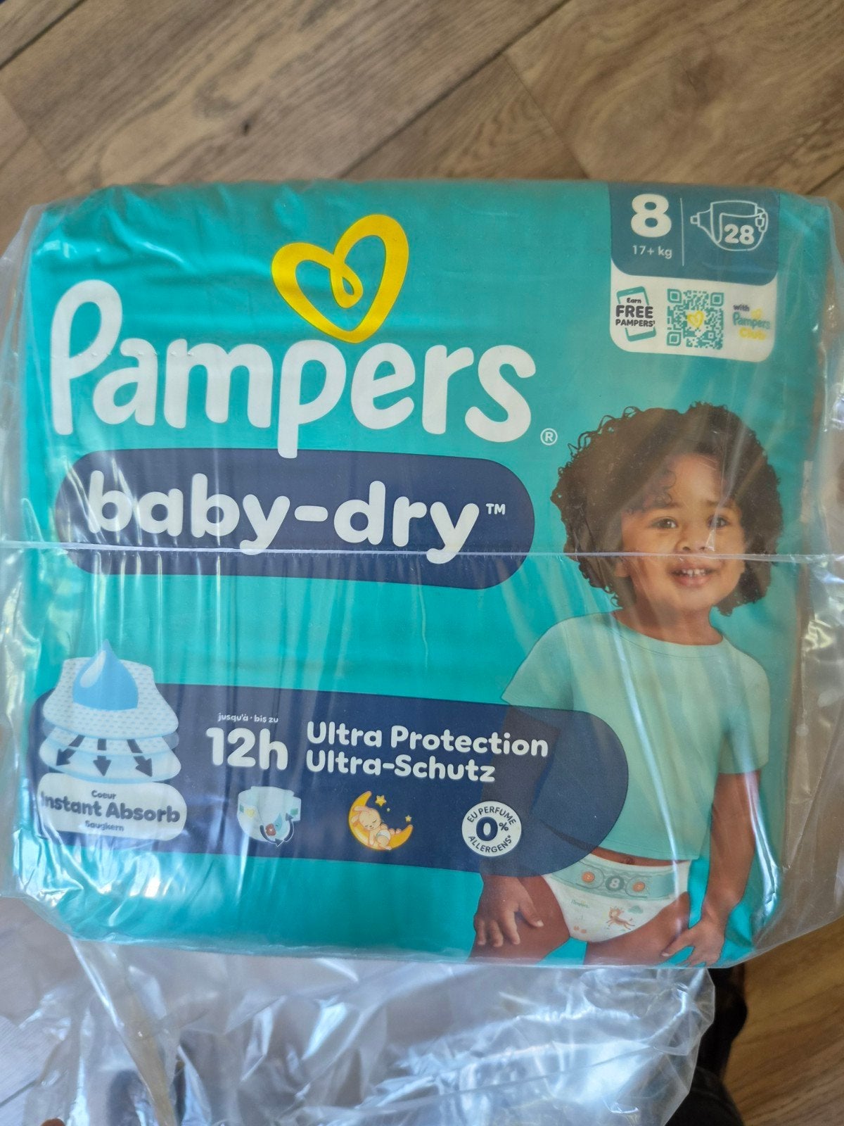 Pampers Baby-Dry Luiers Maat 8 (142 stuks), Ophalen, Nieuw