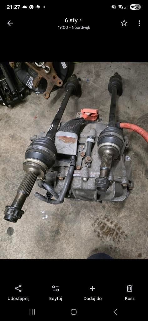 Toyota rav4 2.5 hybrid 2021 Achter motor, Auto-onderdelen, Ophalen of Verzenden, Gebruikt, Toyota