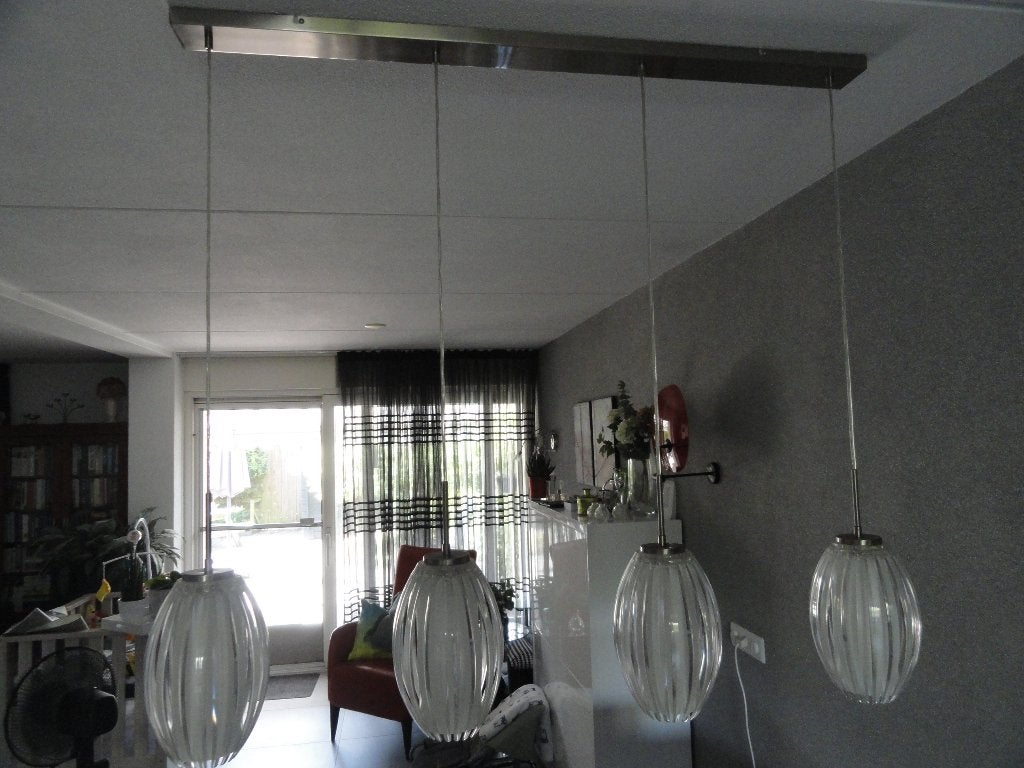 hanglamp, Ophalen, Zo goed als nieuw, Glas, Modern