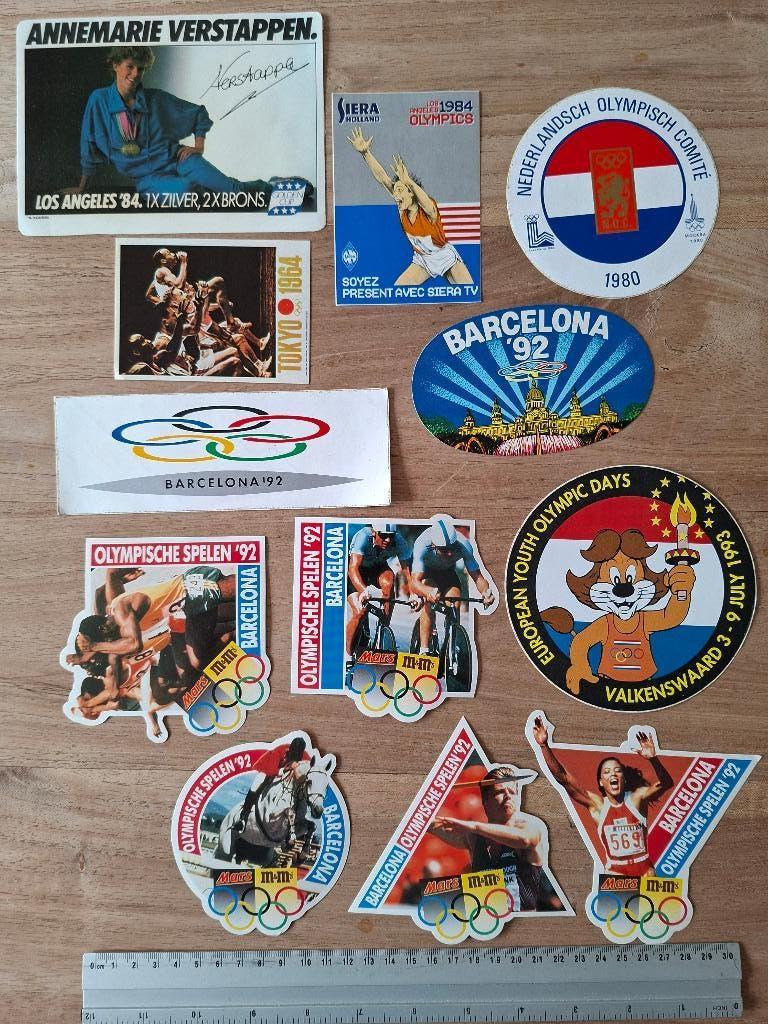 Stickers Olympische spelen, Ophalen of Verzenden, Zo goed als nieuw, Sport