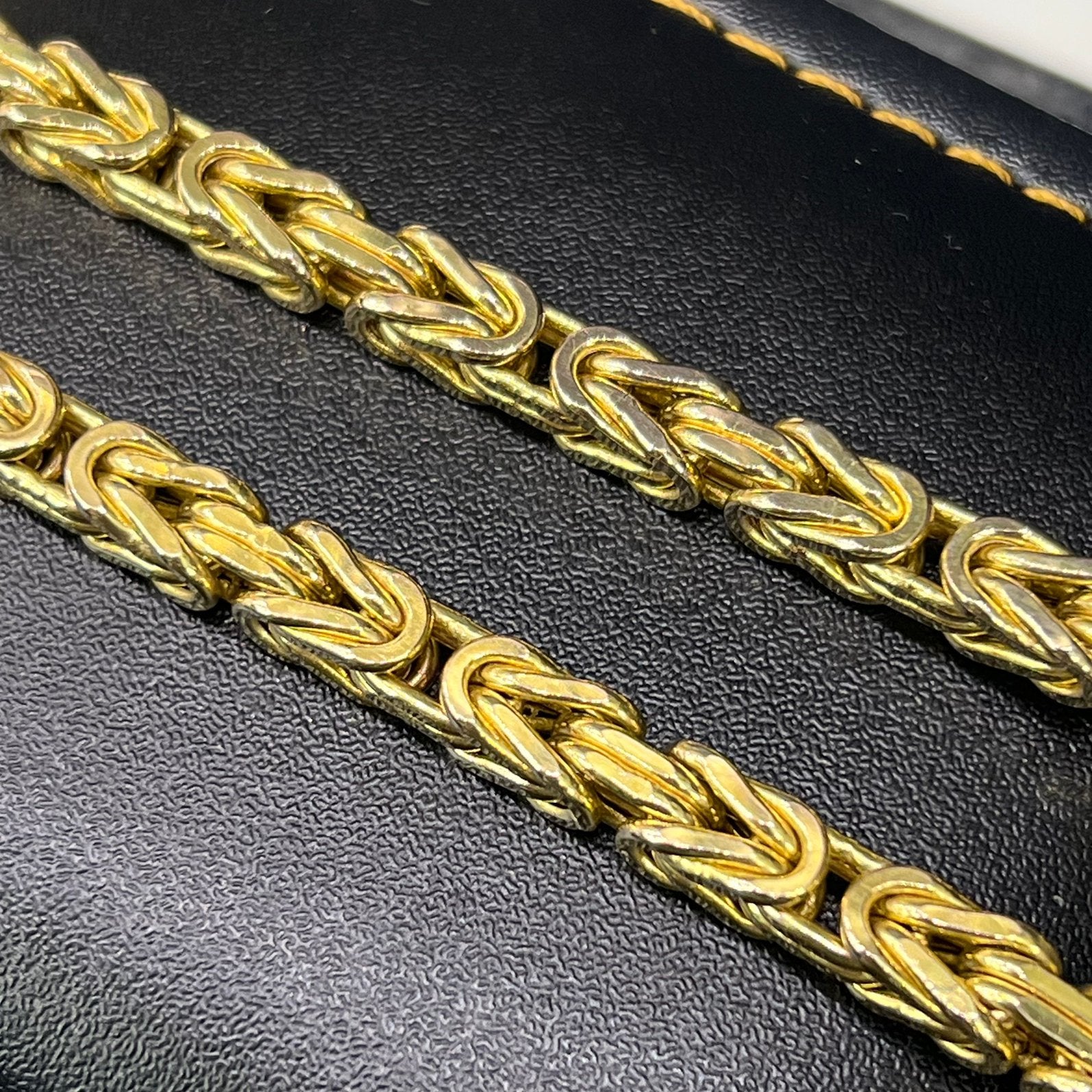 Koningsketting 14 karaat goud 70 gram, Ophalen of Verzenden, Zo goed als nieuw, Goud