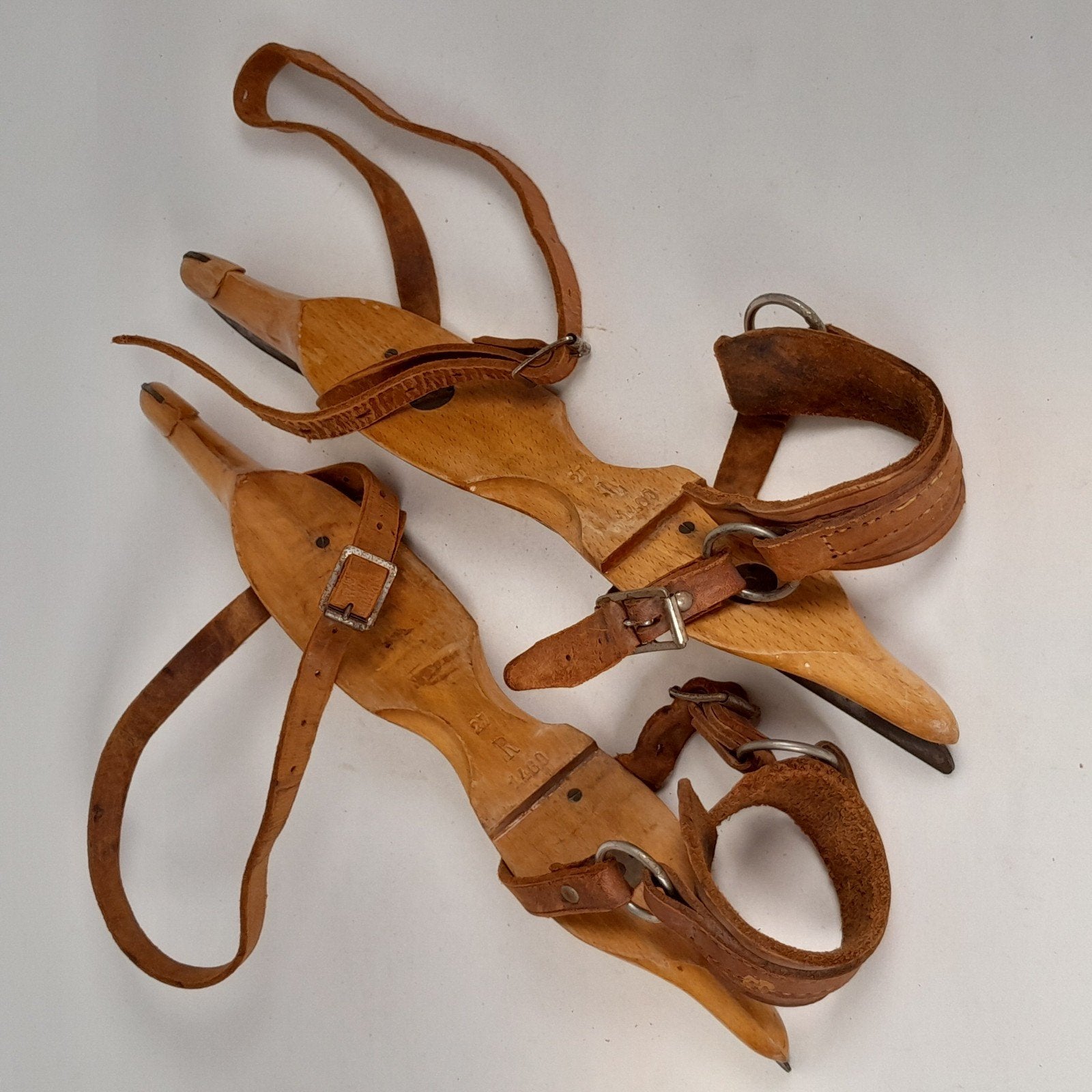 Vintage Friese doorlopers / schaatsen - J. Nooitgedagt & Zn, Antiek en Kunst, Ophalen of Verzenden