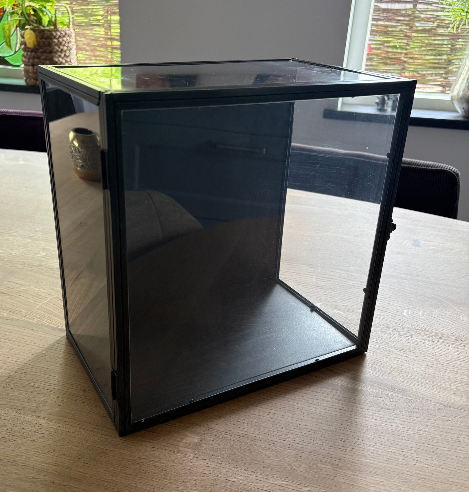 IKEA Barkhyttan vitrine kastje, Huis en Inrichting, Kasten | Vitrinekasten, Ophalen, Minder dan 50 cm, Gebruikt, Minder dan 25 cm
