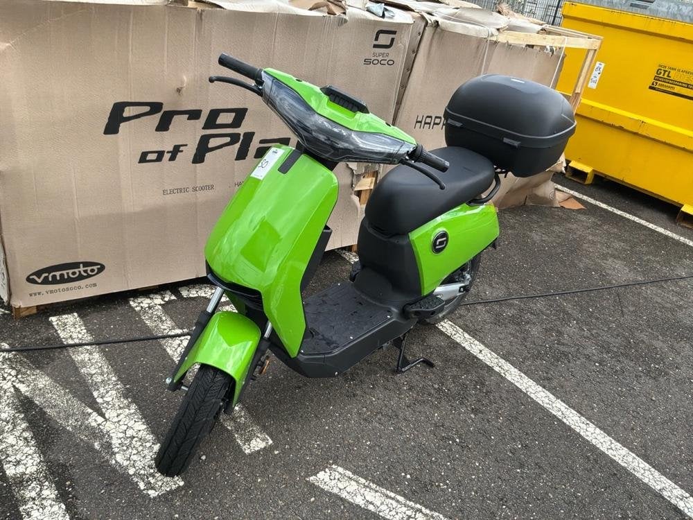 Super Soco Cux elektrische scooter (ongebruikt), Super Soco