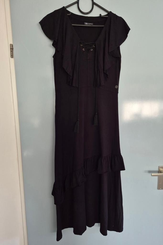 Didi lange jurk maat 40 met leuke details zie foto's, Kleding | Dames, Jurken, Maat 38/40 (M), Zwart, Didi, Ophalen of Verzenden