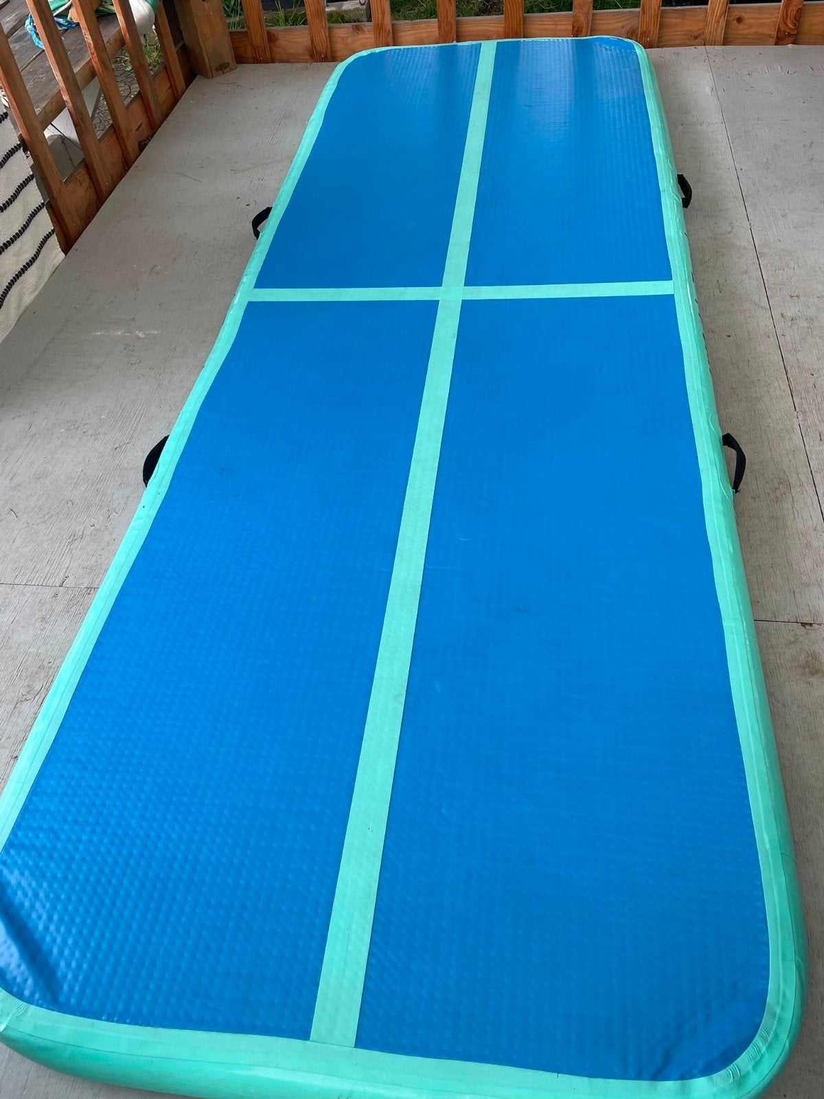 Airtrack (MMS), Ophalen, Kindermaat 122 t/m 140, Zo goed als nieuw, Blauw