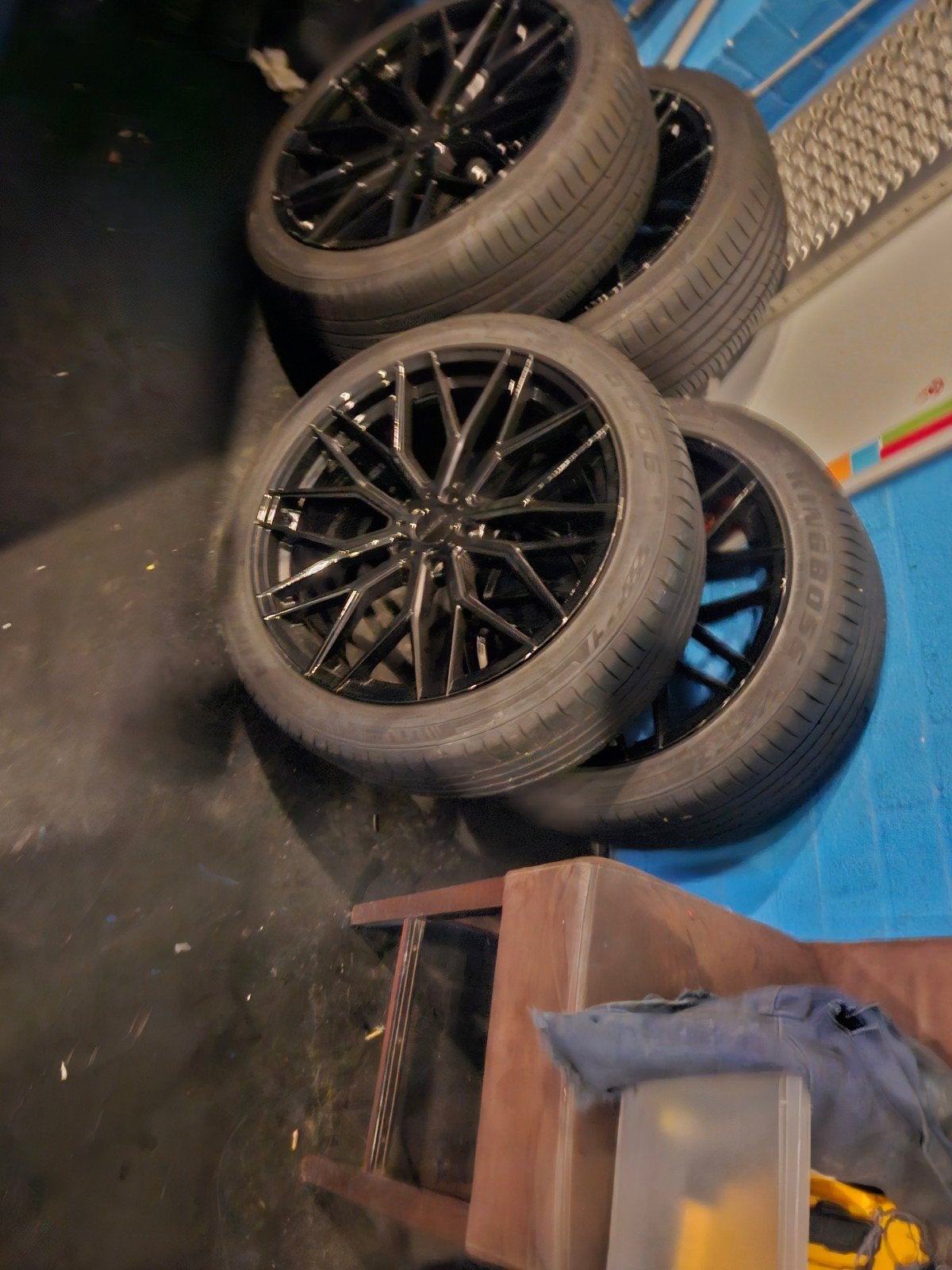 21 inch velgen met banden voor Kia Sorento, Ophalen, Gebruikt, 265 mm, Banden en Velgen