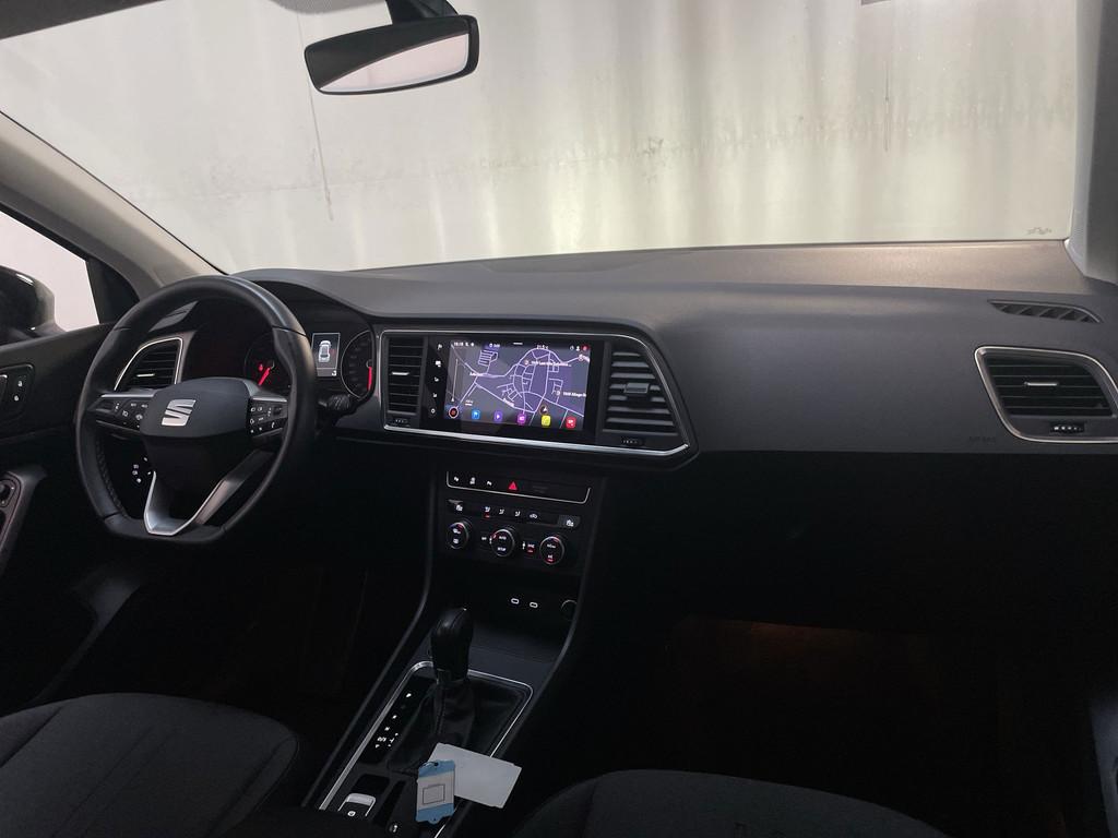 Seat Ateca 1.5 TSI 150pk DSG Style Business Intense LED Came, Auto's, Seat, Stof, 4 cilinders, Ateca, Zwart