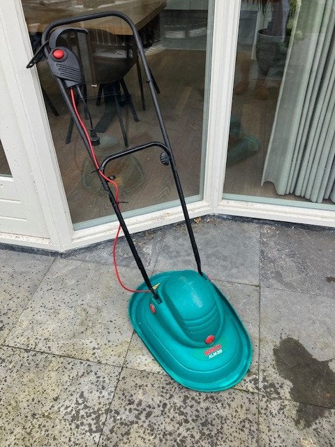 Bosch luchtkussen grasmaaier ALM28, Ophalen, Gebruikt, Elektrische grasmaaier, 30 t/m 39 cm