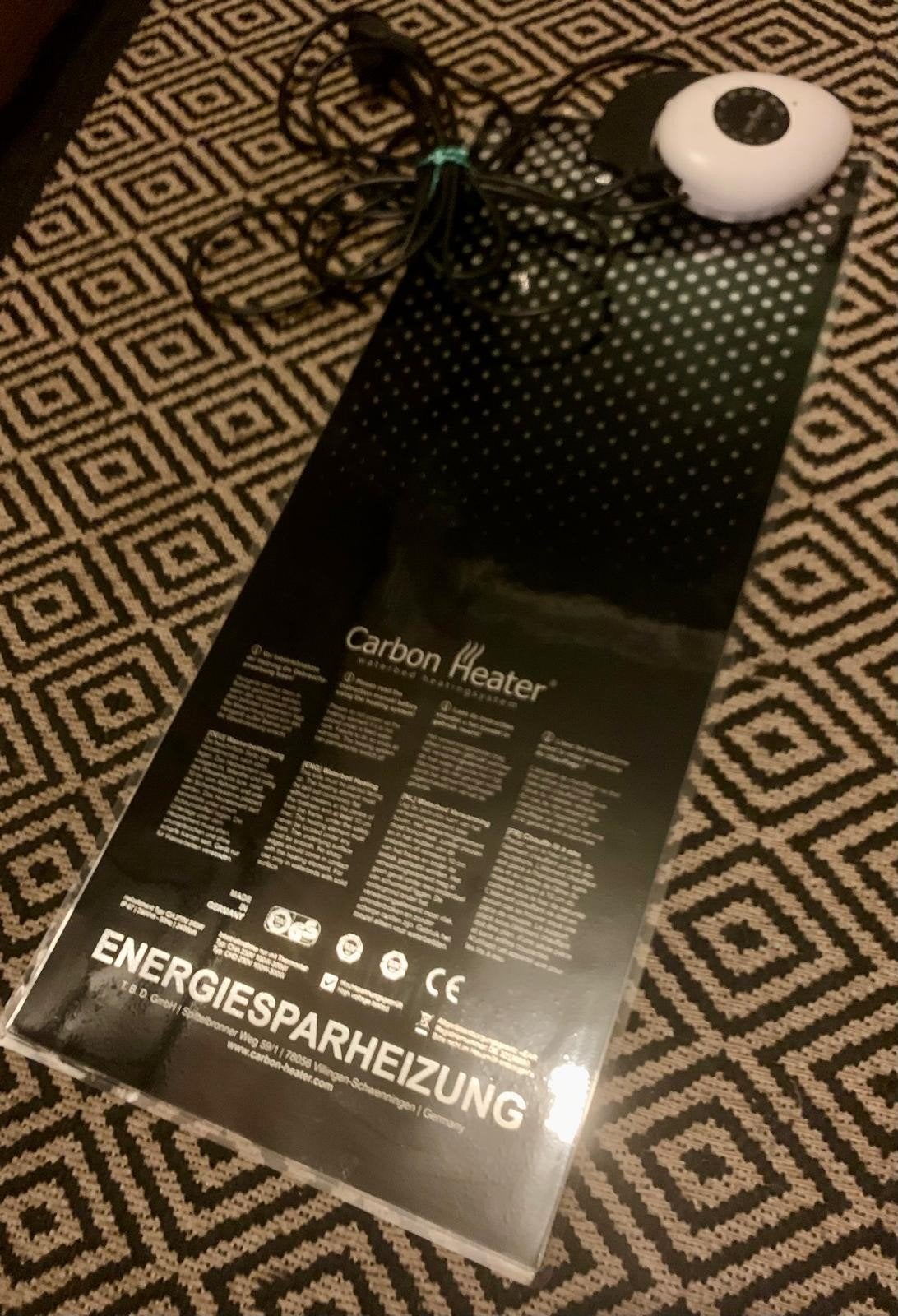 Carbon Heater SilverTec Energiebesparende Verwarming, Huis en Inrichting, Slaapkamer | Waterbedden, Ophalen of Verzenden, Zo goed als nieuw