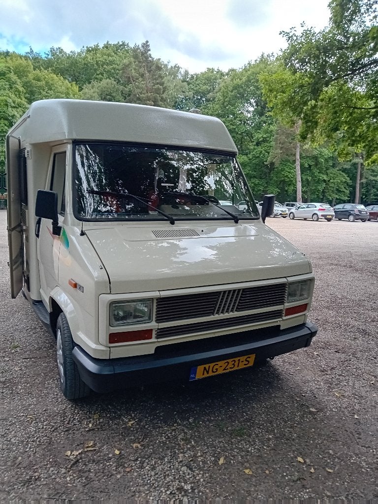 Fiat Campert Ducato 1.9 turbo Diesel te koop, Caravans en Kamperen, Chemisch toilet, Standaard zit, Ringverwarming, Fiat