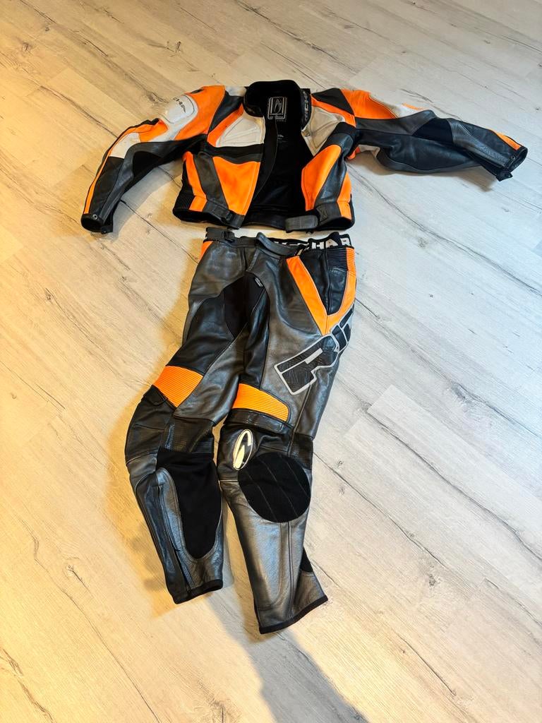 Richa leren motorpak - Maat 52 (D) / 42 (UK), Ophalen of Verzenden, Tweedehands, Heren, Combipak