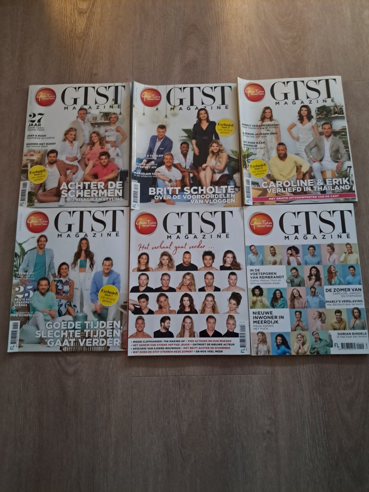 E8 GTST Magazine Collectie - 6 edities, Ophalen of Verzenden, Gelezen, Gossip of Showbizz