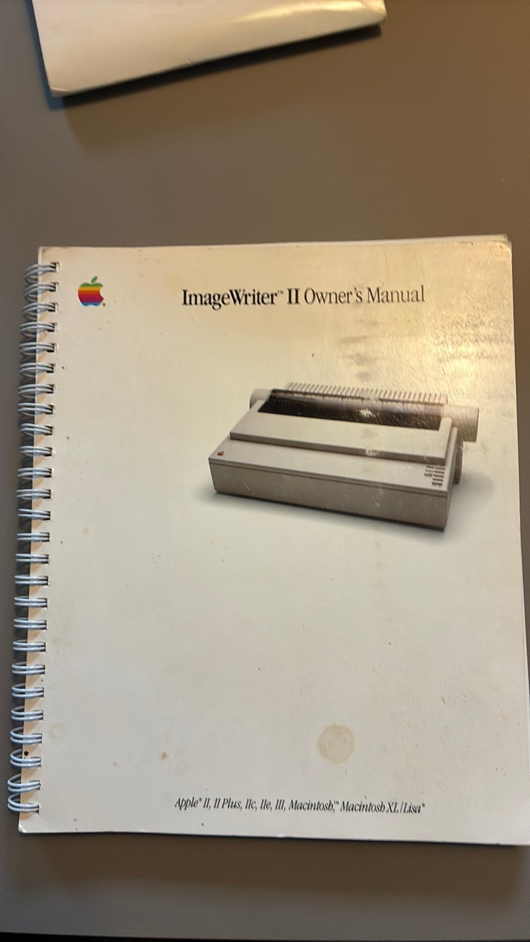 Image Writer II manual, Computers en Software, Ophalen of Verzenden, Zo goed als nieuw, Overige modellen, Onbekend
