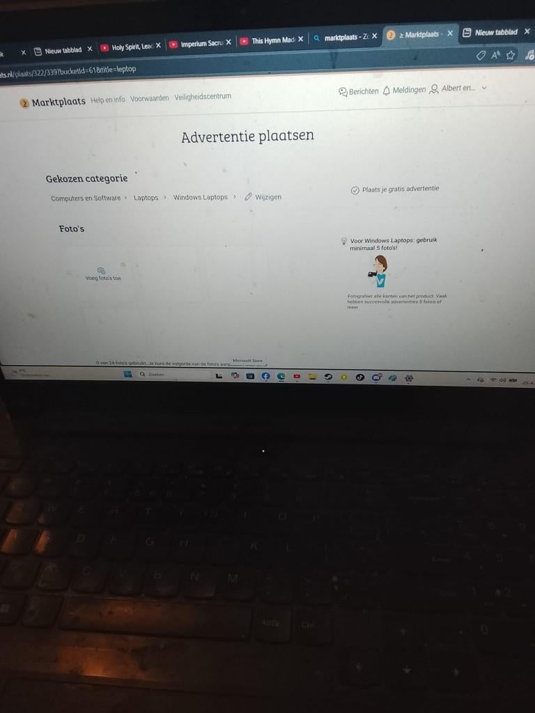 leptop, Ophalen, Gebruikt, 15 inch, 2 tot 3 Ghz