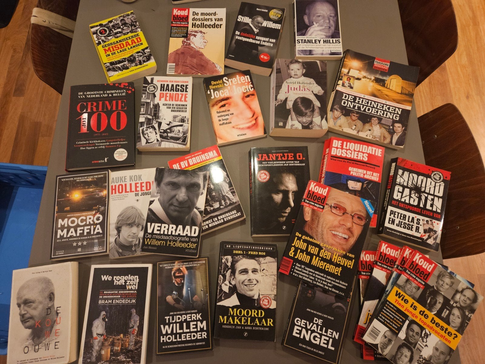 Misdaadboeken collectie - Holleeder, Mocro Maffia en meer, Ophalen, Gelezen