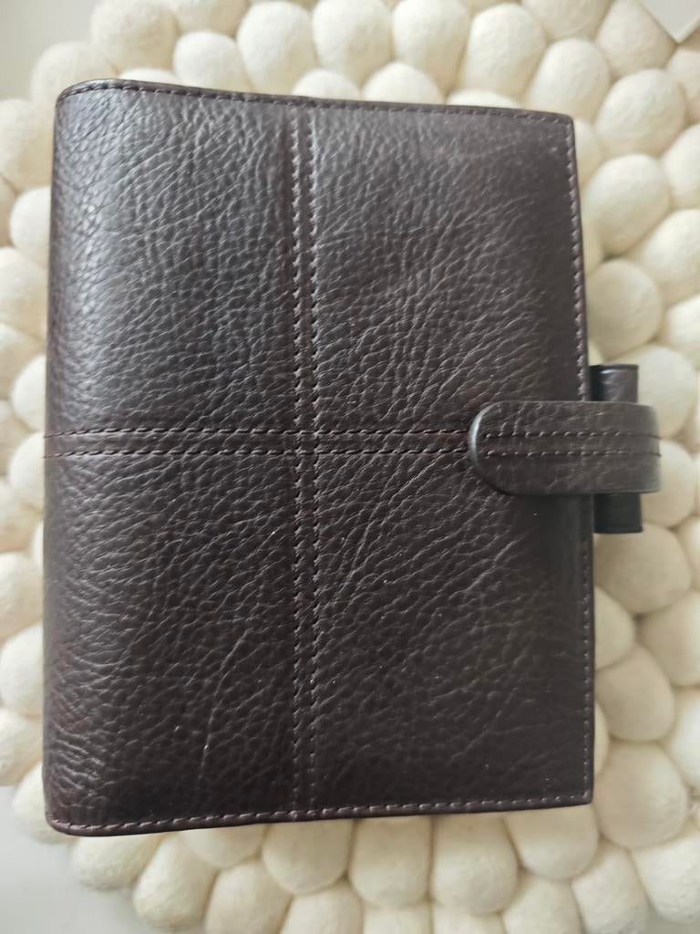Sherwood Forest bruin leren agenda houder 6 rings, NIEUW, Diversen, Ophalen of Verzenden, Nieuw