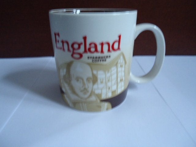 Starbucks mok England, Engeland 2010, Ophalen of Verzenden, Zo goed als nieuw, Gebruiksvoorwerp