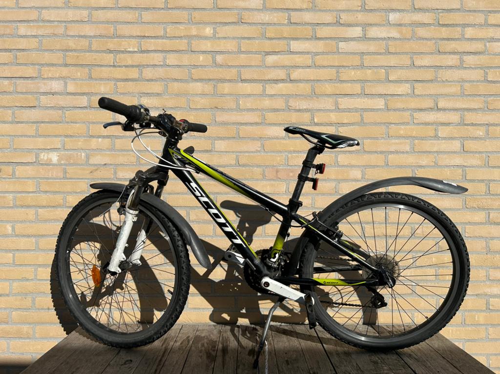 Jongensfiets Scott, Fietsen en Brommers, Fietsen | Jongens, Ophalen, Gebruikt, 22 inch, Versnellingen