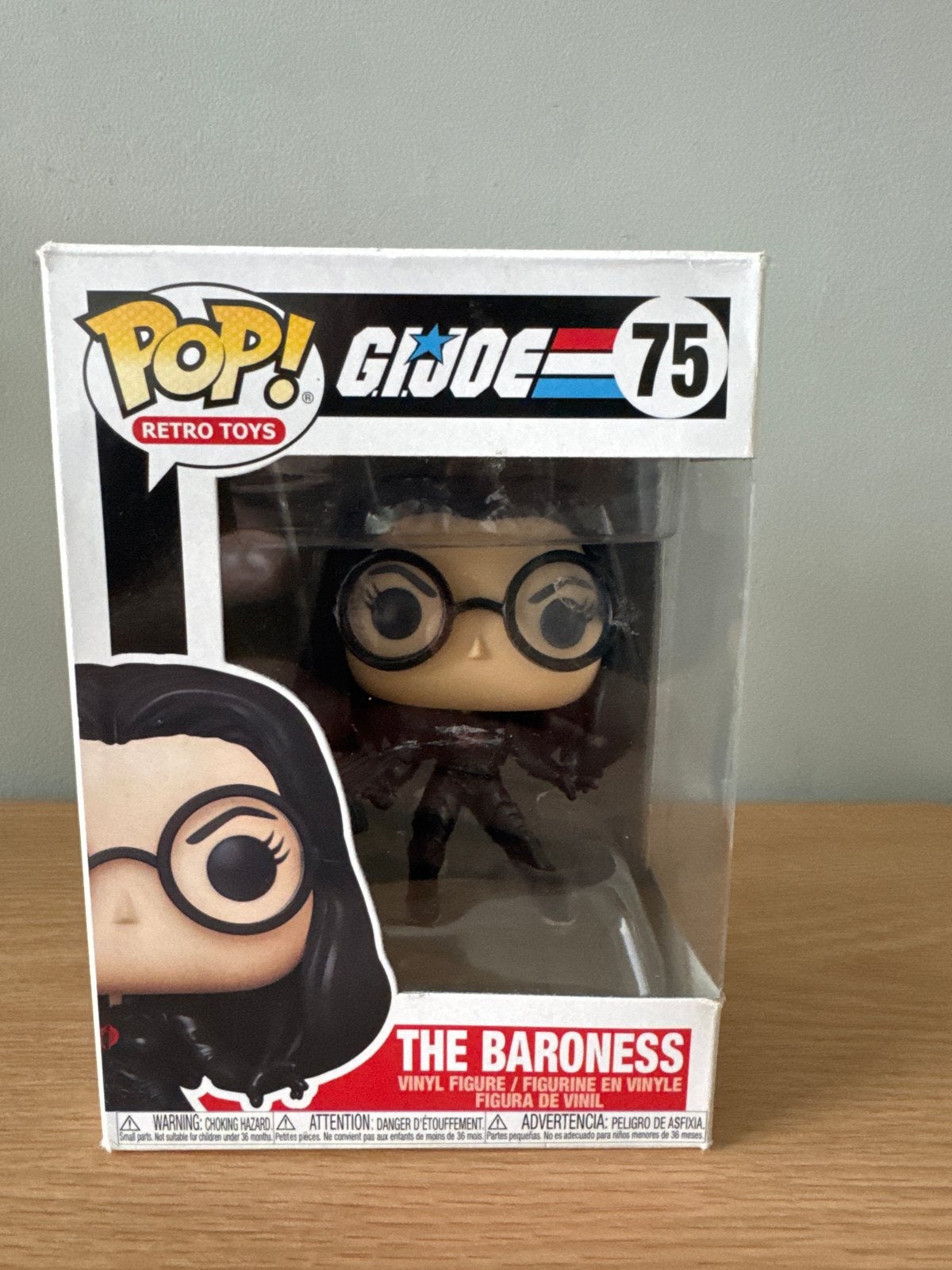 Funko Pop! G.I. Joe The Baroness #75 Retro Toys, Ophalen of Verzenden, Nieuw
