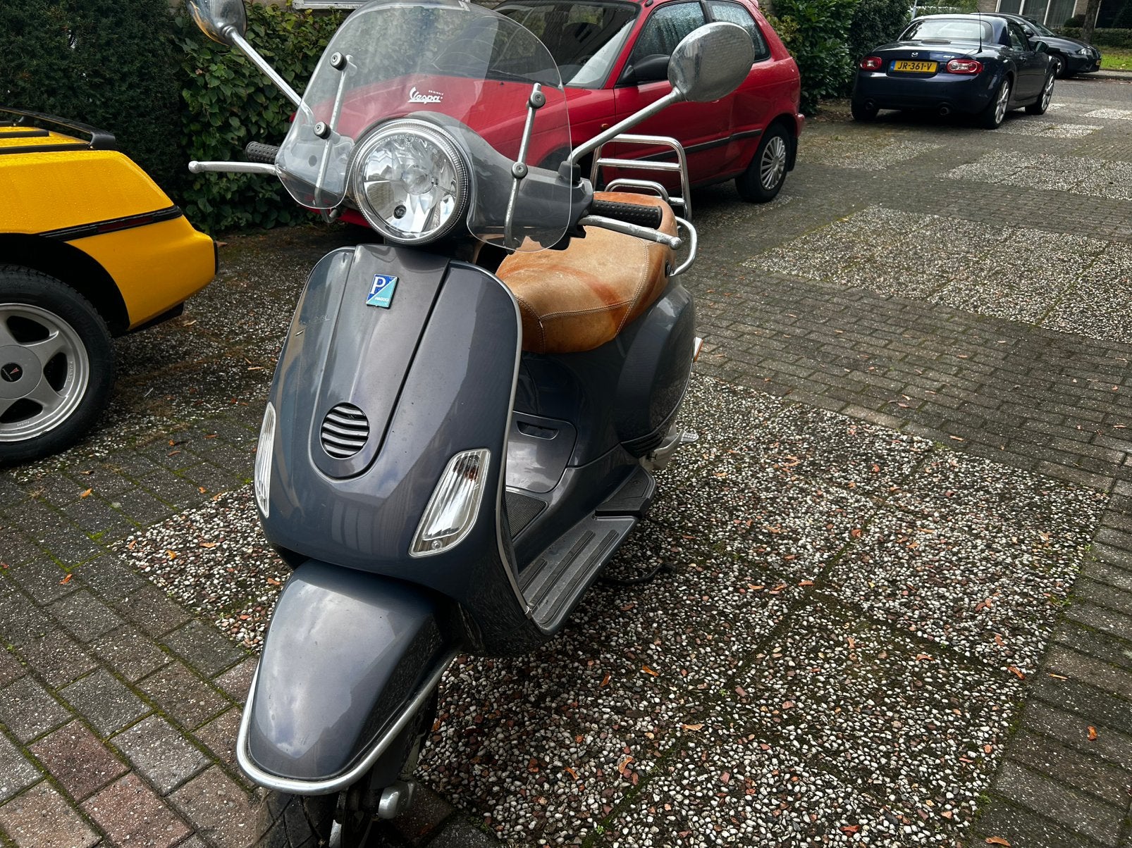 Mooie Piaggio Vespa C38, Fietsen en Brommers, Ophalen, Zo goed als nieuw, Benzine
