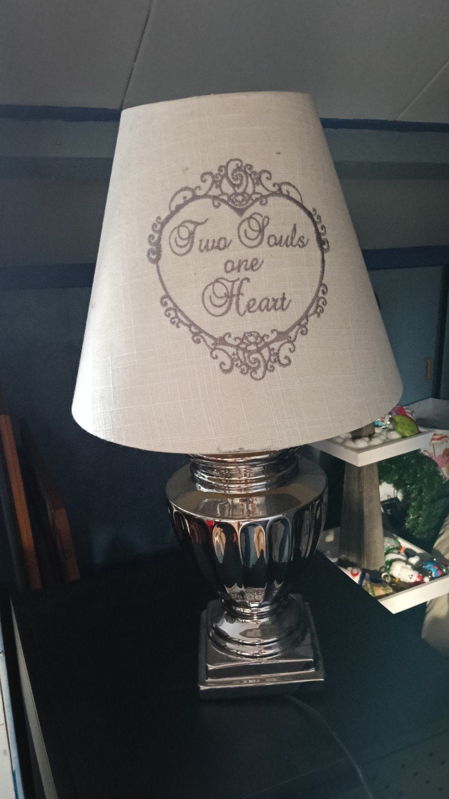Mooie schemerlamp, Ophalen, Zo goed als nieuw, Minder dan 50 cm