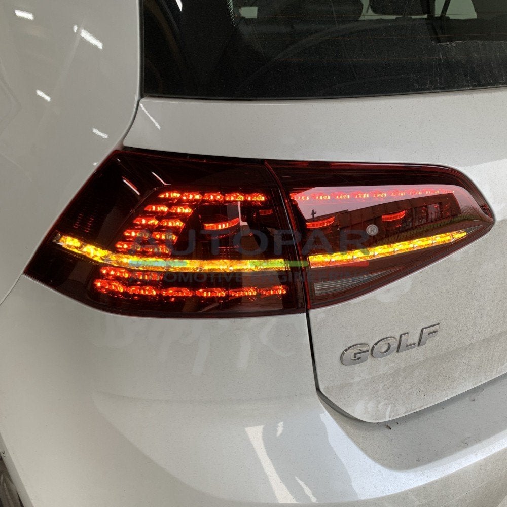 VW Golf 7 LED Achterlichten - Origineel Design, Auto-onderdelen, Ophalen of Verzenden, Gebruikt, Volkswagen