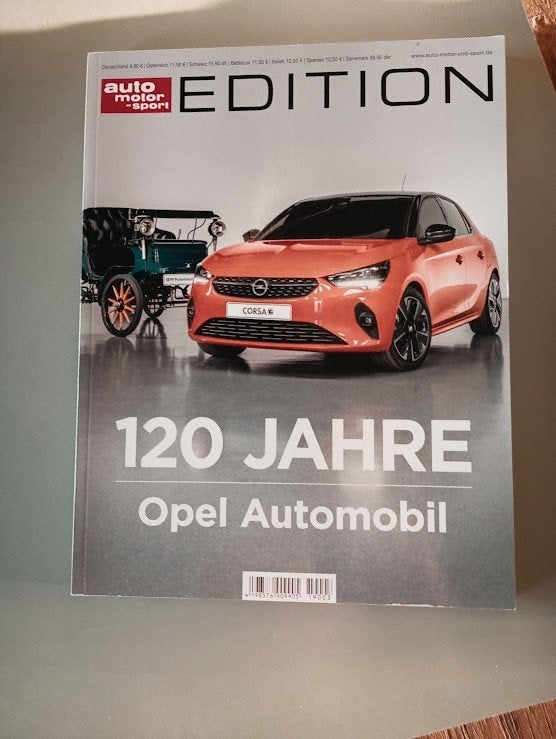 120 Jahre Opel Automobiel Opel Edition Nieuwe en Oude Opels, Verzenden, Zo goed als nieuw, Opel