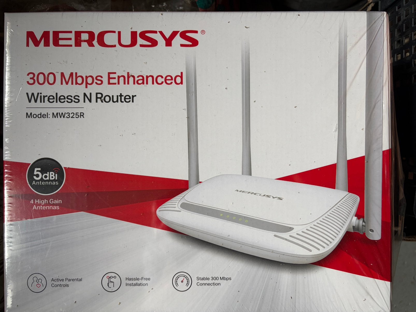 Router wireles Mercusys 300 mbps, Computers en Software, Routers en Modems, Ophalen of Verzenden, Gebruikt