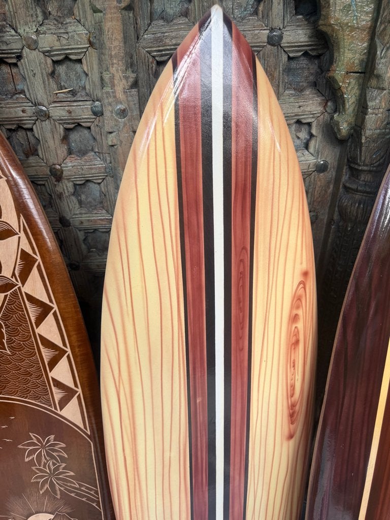Foto 11 van Surfplank handwerk wanddecoratie Bali Boho mancave Indonesie