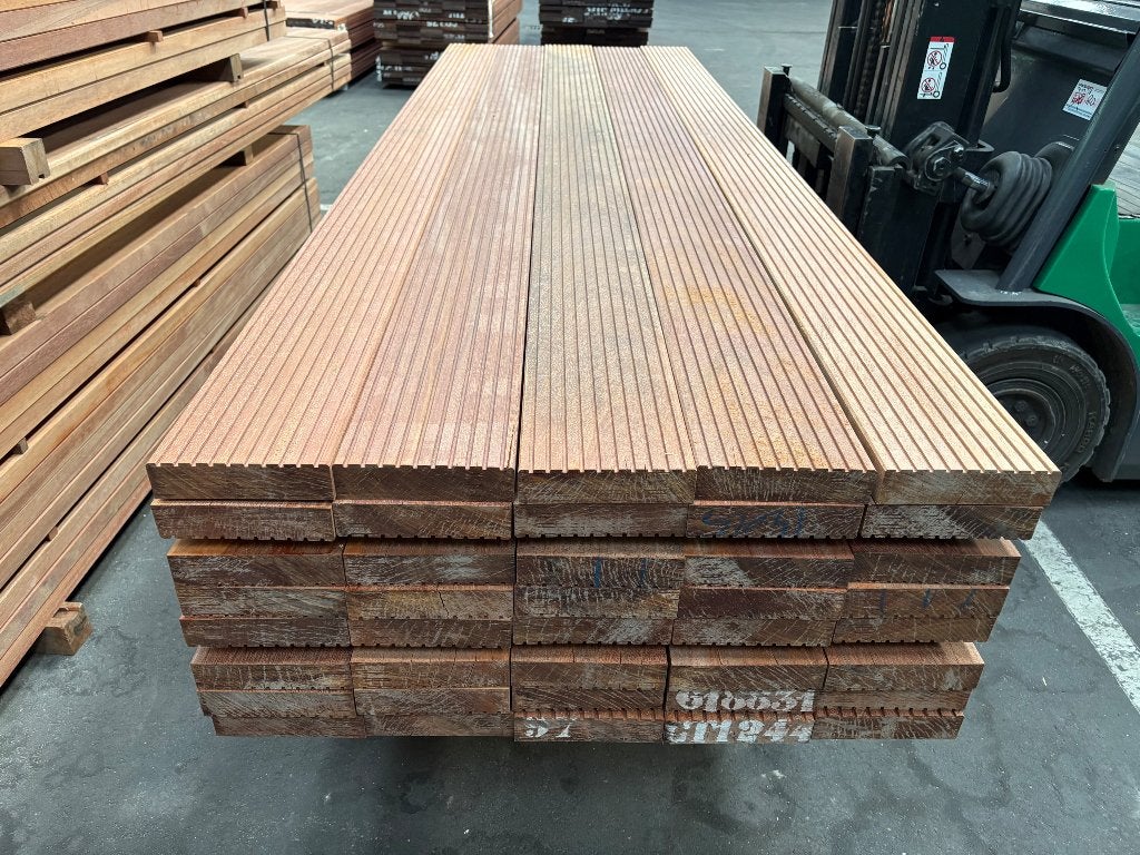 brugdekdelen / Vlonderdelen, Doe-het-zelf en Verbouw, Hout en Planken, Ophalen, 25 tot 50 mm, Overige typen, Nieuw