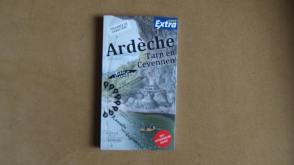 Ardeche - Frankrijk - ANWBextra - Met uitneembare kaart, Europa, Ophalen of Verzenden, Zo goed als nieuw, Reisgids of -boek