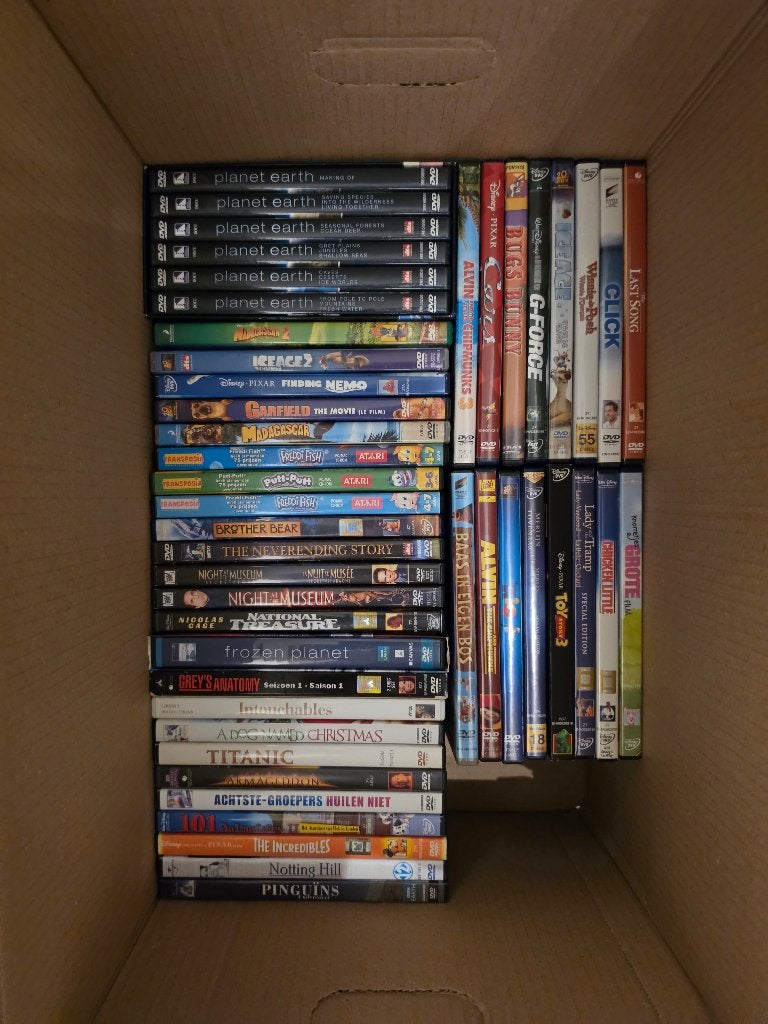 Grote DVD collectie Disney, Pixar, Harry Potter, Ophalen, Gebruikt, Alle leeftijden, Nederlands