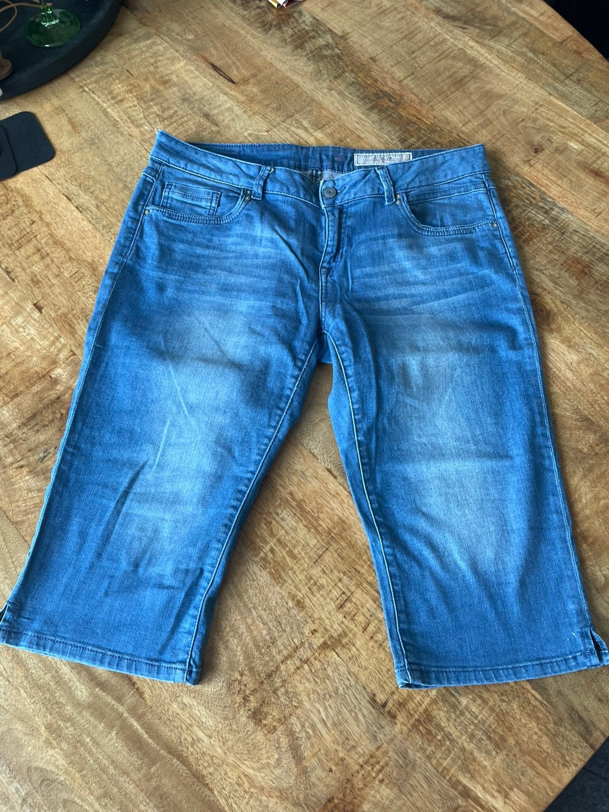 Capribroek dames maat 44 Esprit EDC, Ophalen of Verzenden, Zo goed als nieuw, Blauw, Overige jeansmaten