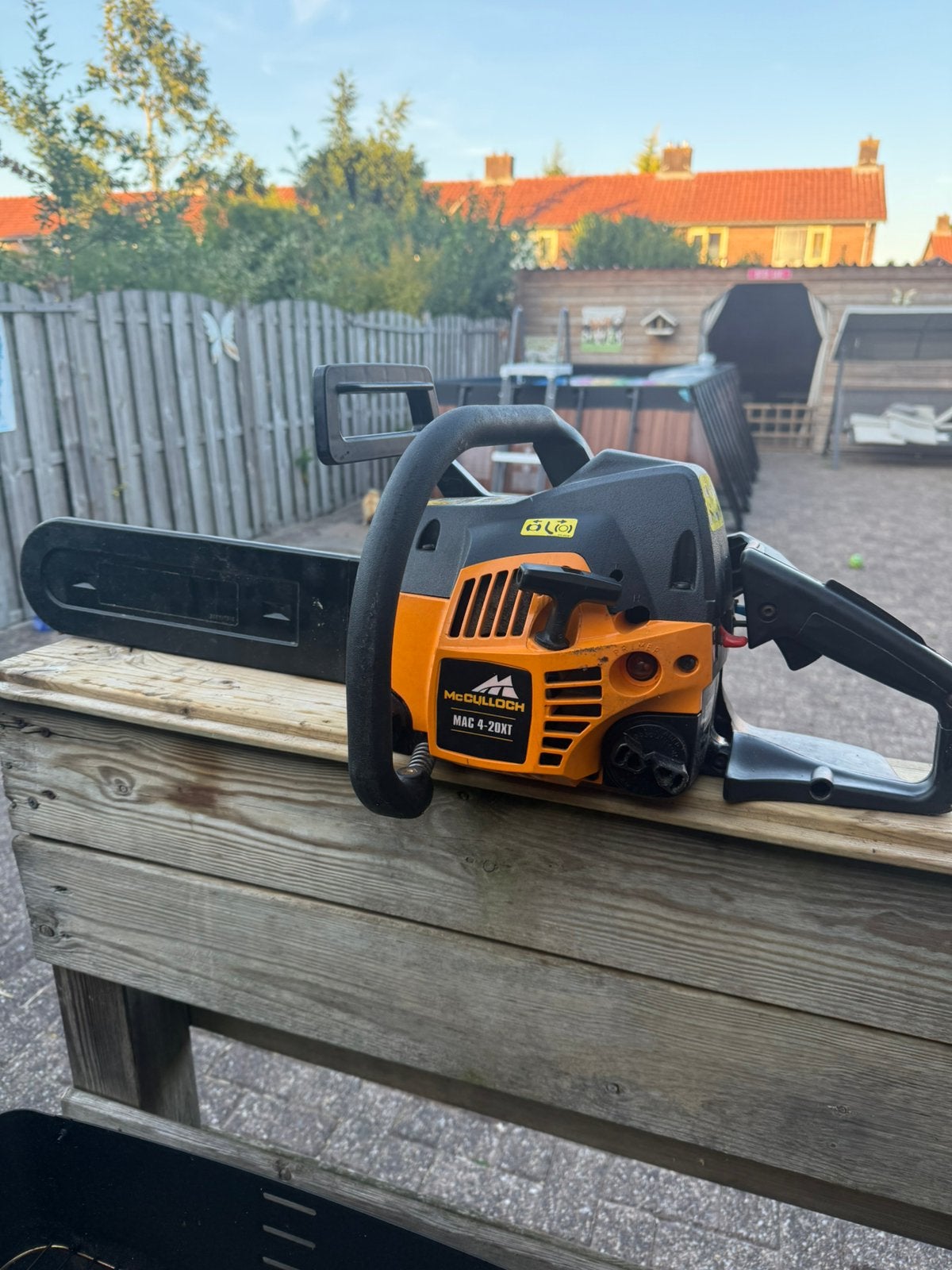 Te koop 2x mcculloch benzine kettingzaag voor de klusser, Ophalen, Gebruikt