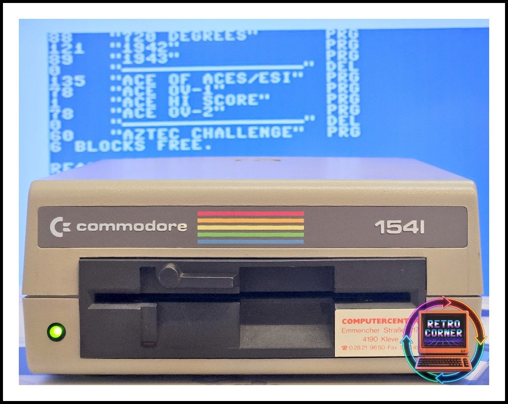 Commodore 1541 diskdrive - werkend - SpeedDOS mod, Ophalen of Verzenden, Commodore C 64