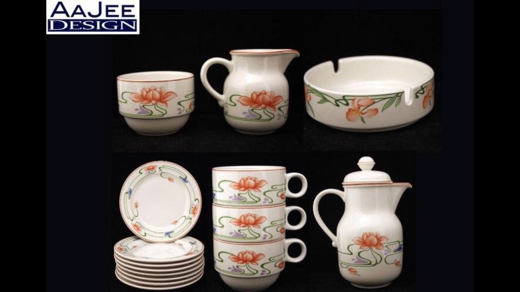 Villeroy & Boch - Florida - Porseleinen servies - Jaren 70, Gebruikt, Ophalen of Verzenden, Overige stijlen, Porselein