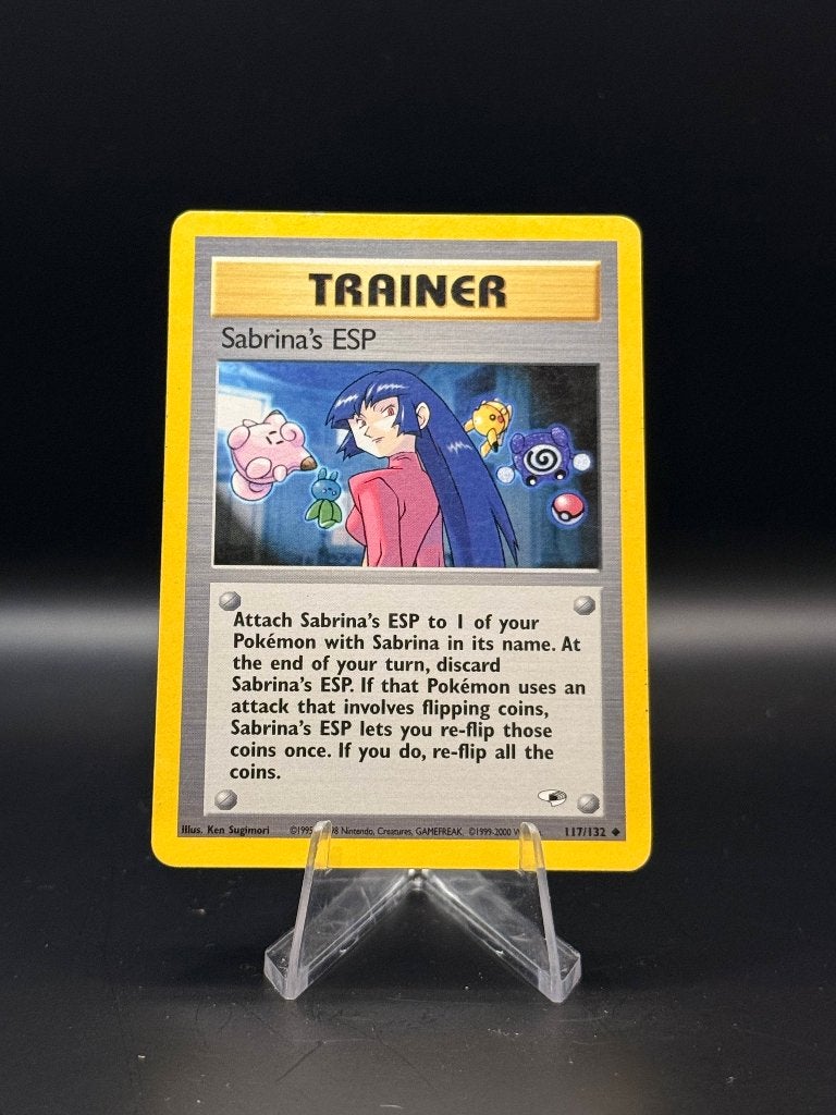 Sabrinas ESP	117/132	Engels	GD | Pokemon, Ophalen of Verzenden, Zo goed als nieuw, Losse kaart