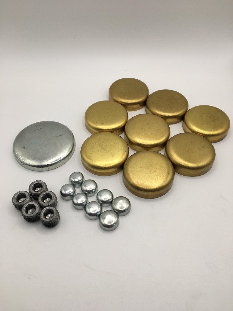 Te koop vriesdoppen set messing chevrolet/gmc 350, Ophalen of Verzenden