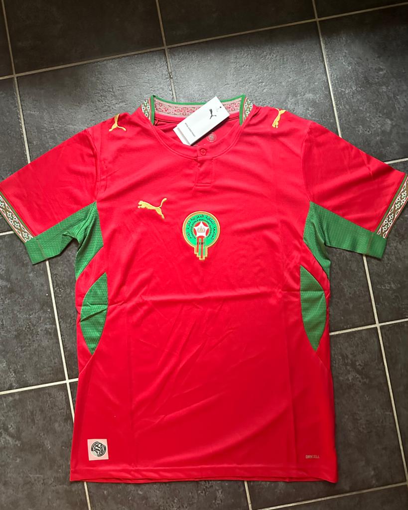 Marokko WK thuis 2026 - maat M, Sport en Fitness, Voetbal, Maat M, Verzenden, Nieuw, Shirt