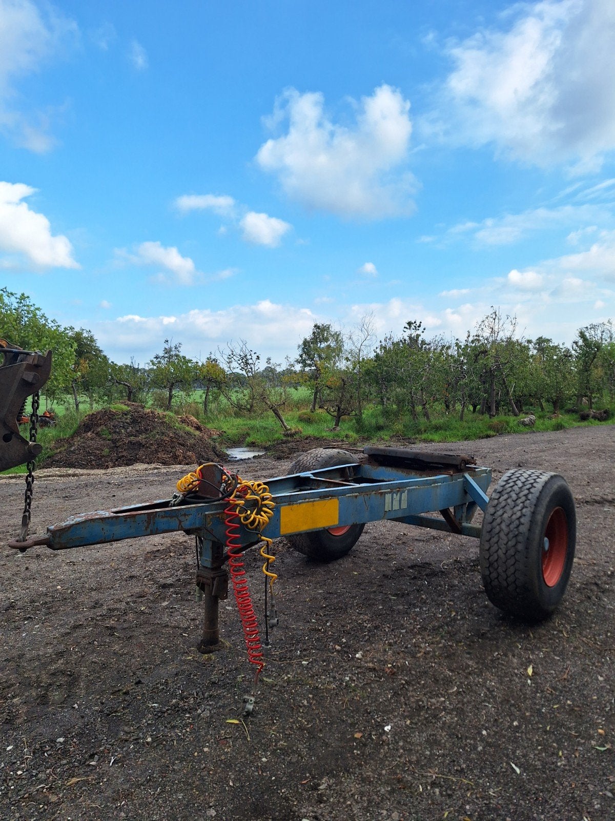 Dolly voor trailer achter tractor langzaam verkeer, Ophalen, Overige, Transport
