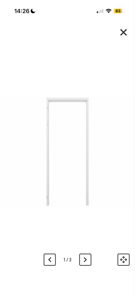 BERKVENS Verdi RZ Flex kozijn opdek links 83x250cm Wit, Doe-het-zelf en Verbouw, Deurkozijn, 225 cm of meer, Ophalen, 75 tot 150 cm