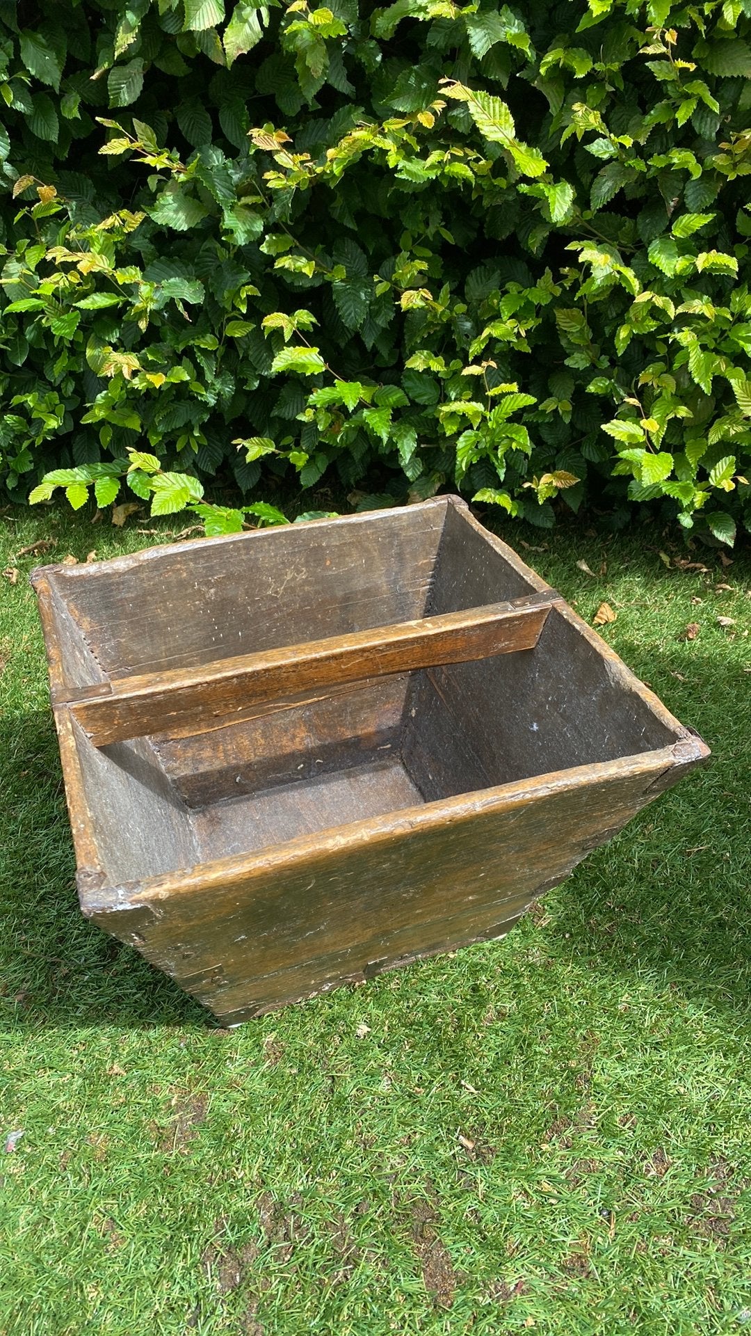 Houten aardappel trog, Tuin en Terras, Ophalen, Zo goed als nieuw, Rond, Hout